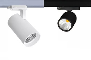 Spots sur rail à 3 circuits 230V adaptateur à 3 circuits universel